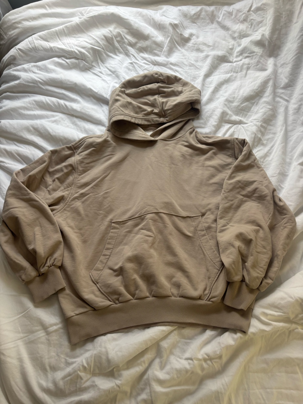 Aerie Oversized Sweatshirt Tan